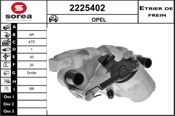 EAI 2225402 - Étrier de frein cwaw.fr