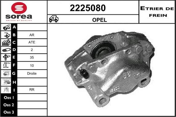 EAI 2225080 - Étrier de frein cwaw.fr