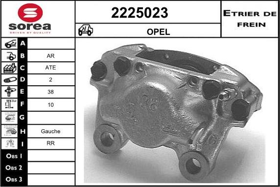 EAI 2225023 - Étrier de frein cwaw.fr