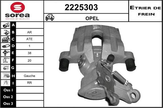 EAI 2225303 - Étrier de frein cwaw.fr