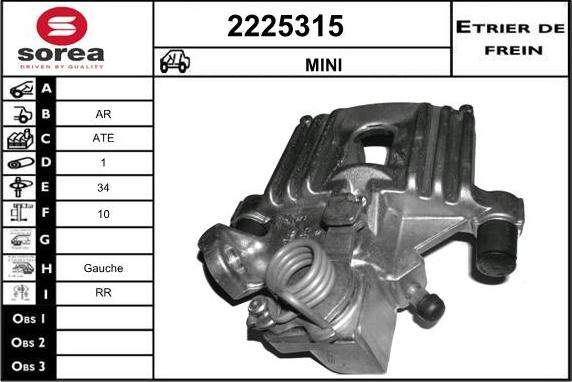 EAI 2225315 - Étrier de frein cwaw.fr