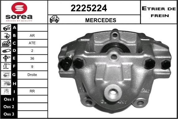 EAI 2225224 - Étrier de frein cwaw.fr