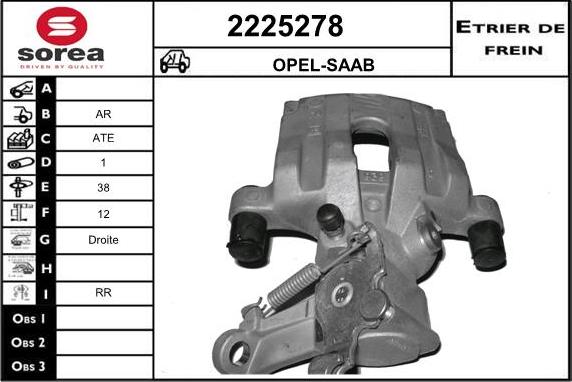 EAI 2225278 - Étrier de frein cwaw.fr