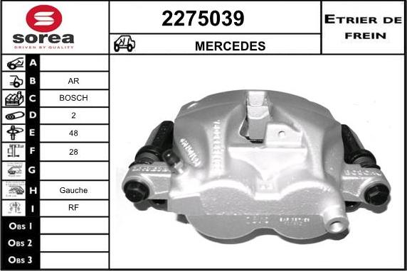 EAI 2275039 - Étrier de frein cwaw.fr