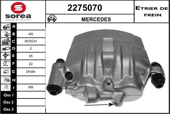 EAI 2275070 - Étrier de frein cwaw.fr