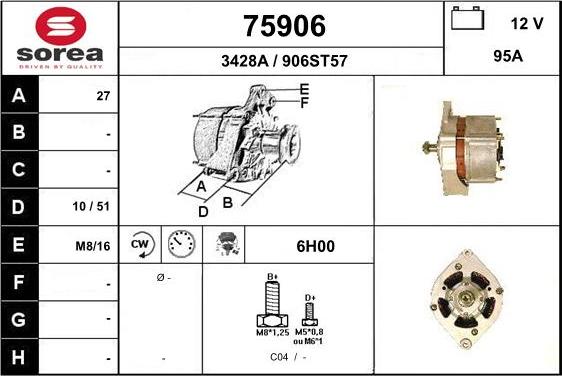 EAI 75906 - Alternateur cwaw.fr