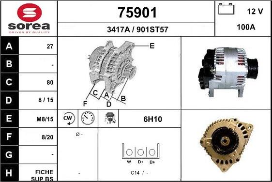 EAI 75901 - Alternateur cwaw.fr