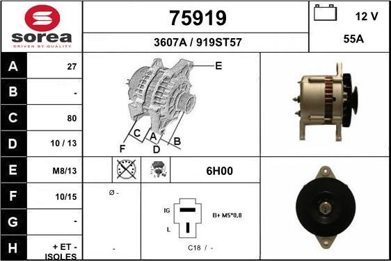 EAI 75919 - Alternateur cwaw.fr