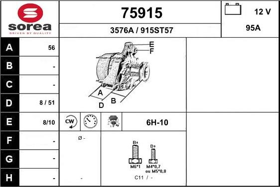 EAI 75915 - Alternateur cwaw.fr