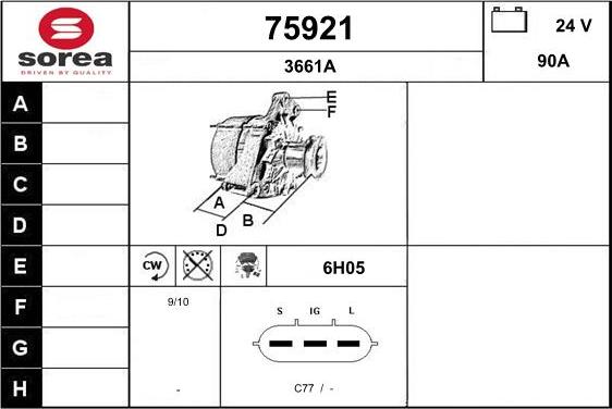 EAI 75921 - Alternateur cwaw.fr