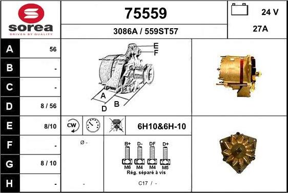 EAI 75559 - Alternateur cwaw.fr