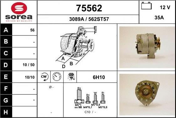 EAI 75562 - Alternateur cwaw.fr