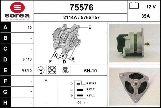 EAI 75576 - Alternateur cwaw.fr