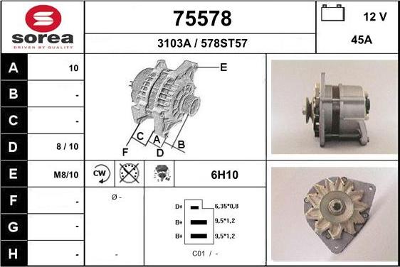 EAI 75578 - Alternateur cwaw.fr