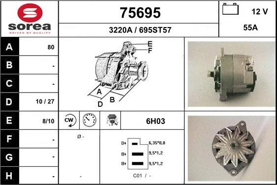 EAI 75695 - Alternateur cwaw.fr