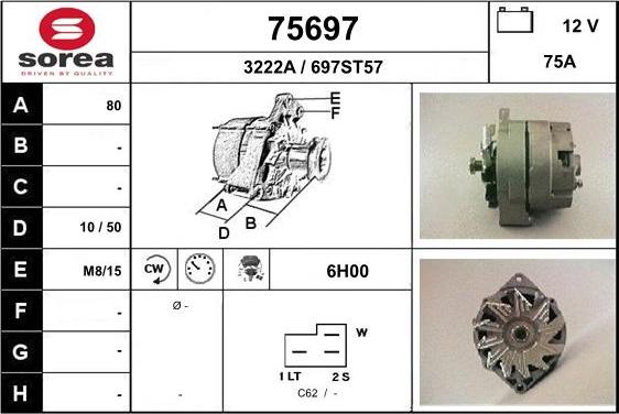 EAI 75697 - Alternateur cwaw.fr