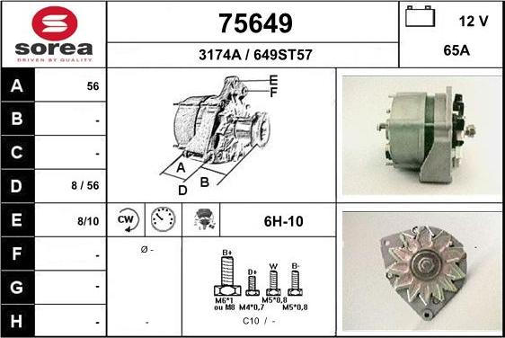 EAI 75649 - Alternateur cwaw.fr