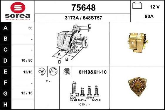 EAI 75648 - Alternateur cwaw.fr