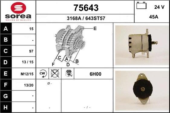 EAI 75643 - Alternateur cwaw.fr