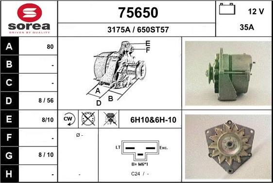 EAI 75650 - Alternateur cwaw.fr