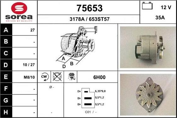 EAI 75653 - Alternateur cwaw.fr