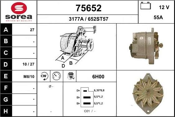 EAI 75652 - Alternateur cwaw.fr