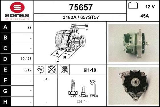 EAI 75657 - Alternateur cwaw.fr