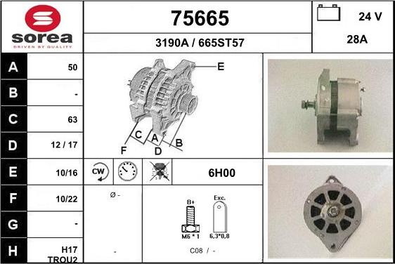 EAI 75665 - Alternateur cwaw.fr