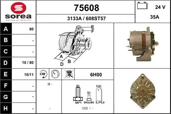 EAI 75608 - Alternateur cwaw.fr