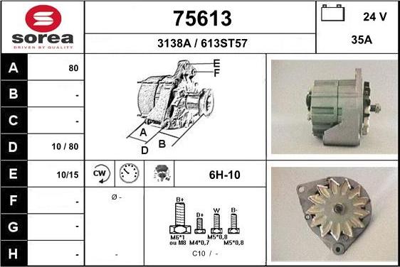 EAI 75613 - Alternateur cwaw.fr