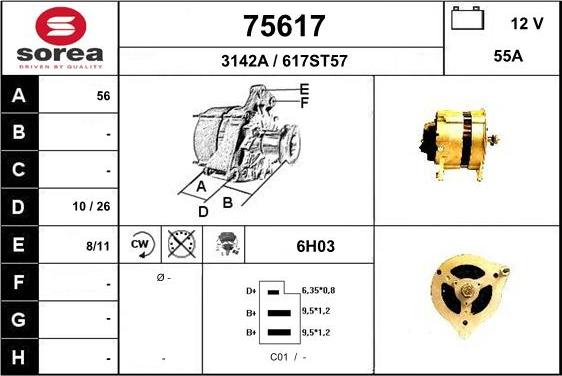 EAI 75617 - Alternateur cwaw.fr