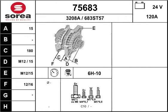 EAI 75683 - Alternateur cwaw.fr