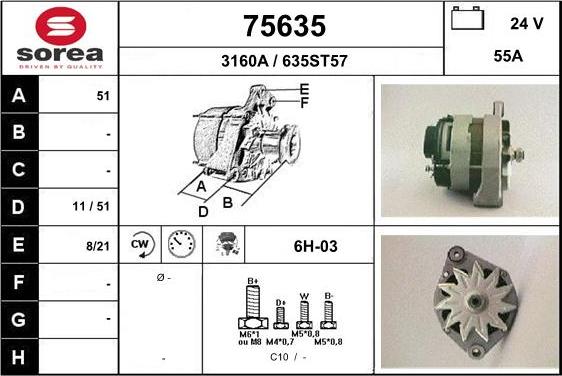 EAI 75635 - Alternateur cwaw.fr