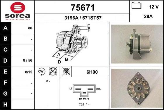 EAI 75671 - Alternateur cwaw.fr