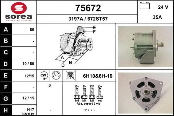 EAI 75672 - Alternateur cwaw.fr