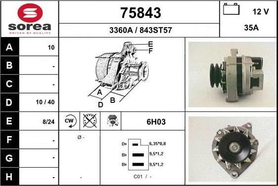 EAI 75843 - Alternateur cwaw.fr