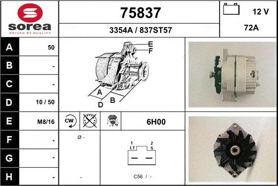 EAI 75837 - Alternateur cwaw.fr