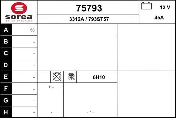 EAI 75793 - Alternateur cwaw.fr