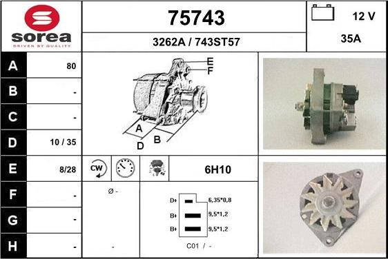 EAI 75743 - Alternateur cwaw.fr