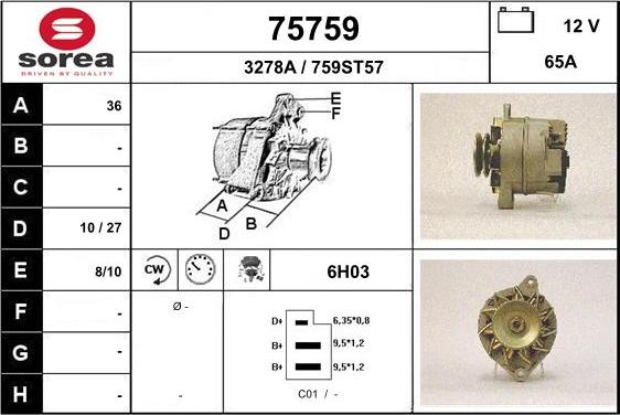 EAI 75759 - Alternateur cwaw.fr