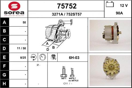 EAI 75752 - Alternateur cwaw.fr