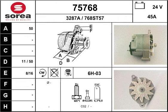 EAI 75768 - Alternateur cwaw.fr