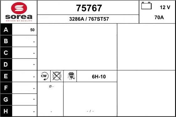 EAI 75767 - Alternateur cwaw.fr