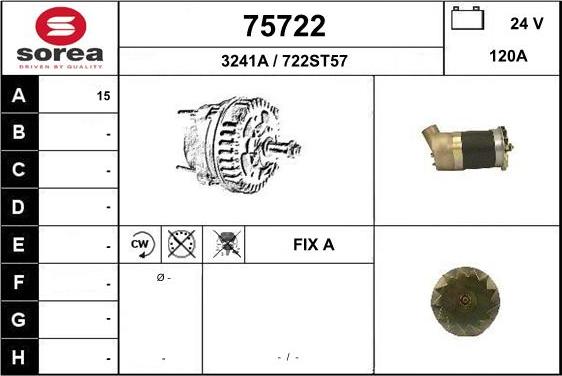 EAI 75722 - Alternateur cwaw.fr