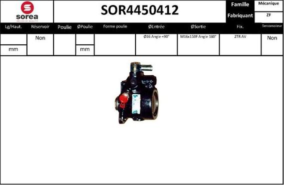 EAI SOR4450412 - Pompe hydraulique, direction cwaw.fr