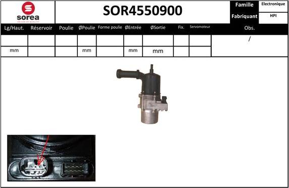 EAI SOR4550900 - Pompe hydraulique, direction cwaw.fr