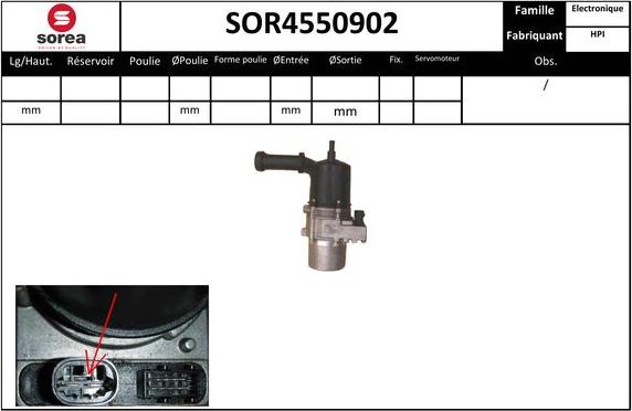 EAI SOR4550902 - Pompe hydraulique, direction cwaw.fr