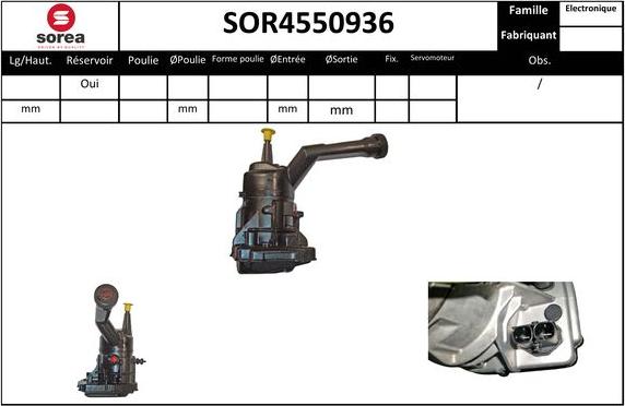 EAI SOR4550936 - Pompe hydraulique, direction cwaw.fr