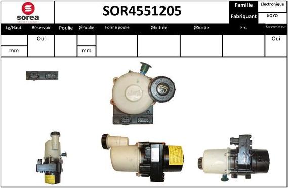 EAI SOR4551205 - Pompe hydraulique, direction cwaw.fr