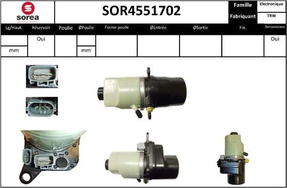 EAI SOR4551702 - Pompe hydraulique, direction cwaw.fr